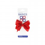 Hair Shilo Bow on Elastic Red